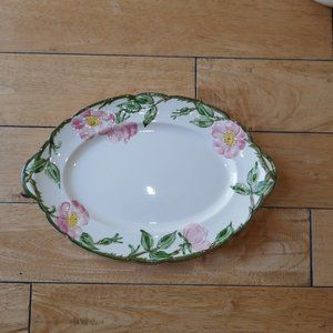 Franciscan Desert Rose Vintage 12 1/2" Oval Platter Made in California